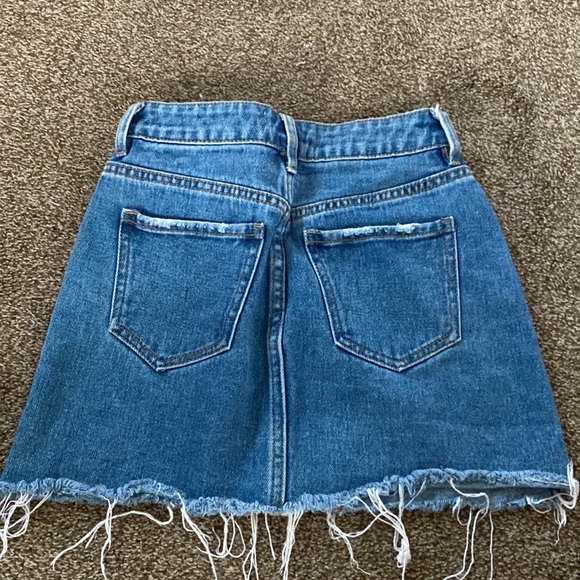 PACSUN Jean mini skirt size 23 - Picture 2 of 3